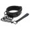 Collier et laisse SM - Sinful Black