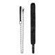 Collier et Laisse Luxury Noir 