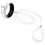 Collier et Laisse Lighty Blanc