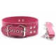 Collier Laisse Pin Lock Fuchsia 