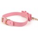 Collier Laisse Bow Rose 