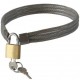 Collier en métal Slave Lock avec Cadeans 