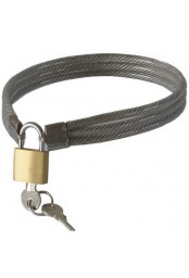 Collier en métal Slave Lock avec Cadeans