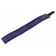 Collier en cuir 3 Anneaux D Violet-Noir 