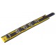 Collier en cuir 3 Anneaux D Jaune-Noir 
