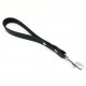 LAISSE COURTE EN CUIR NOIRE 
