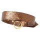 Collier et laisse Darling Pet Bronze 1m 