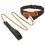 Collier et Laisse Butler Noir et Marron