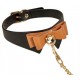 Collier et Laisse Butler Noir et Marron 