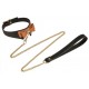 Collier et Laisse Butler Noir et Marron 