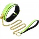 Collier-laisse phosphorescent Luminous Vert 