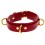 Collier D-Ring Taboom Rouge