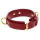 Collier D-Ring Taboom Rouge 