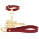 Collier-Laisse Taboom Rouge 