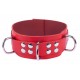 Collier en cuir Ultra Rouge 