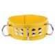 Collier en cuir Ultra Jaune 