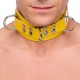 Collier en cuir Ultra Jaune 