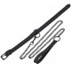 Collier-Laisse Punk Noir 