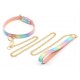 Collier-laisse Sm Laser Rose 