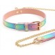 Collier-laisse Sm Laser Rose 
