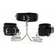Collier et Menottes de poignets Heavy Taboom Noir 