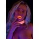 Collier-Laisse phosphorescent Glow Pink Taboom 