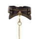 Collier et Laisse Studded Vogue Noir 