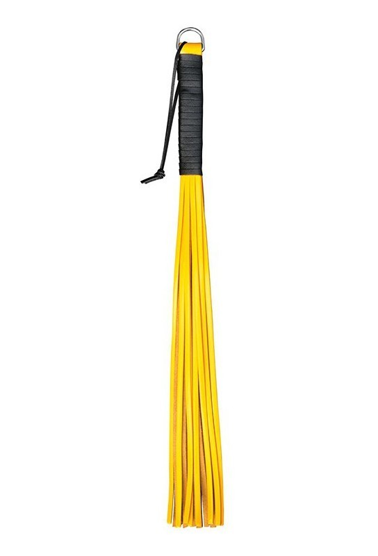Martinet en cuir Handy Whip Jaune 
