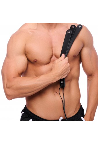 Paddle en cuir 3 sangles 39,5cm 