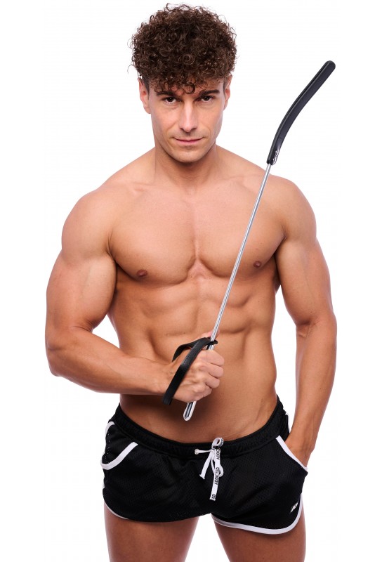 Cravache - Métal / Cuir - 70,5cm 