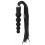 Martinet-Gode Black Whip Beads 15 x 4 cm