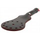 Paddle en simili Star noir-rouge 35cm 