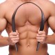 Paddle double en cuir - 42cm X 7,5cm 