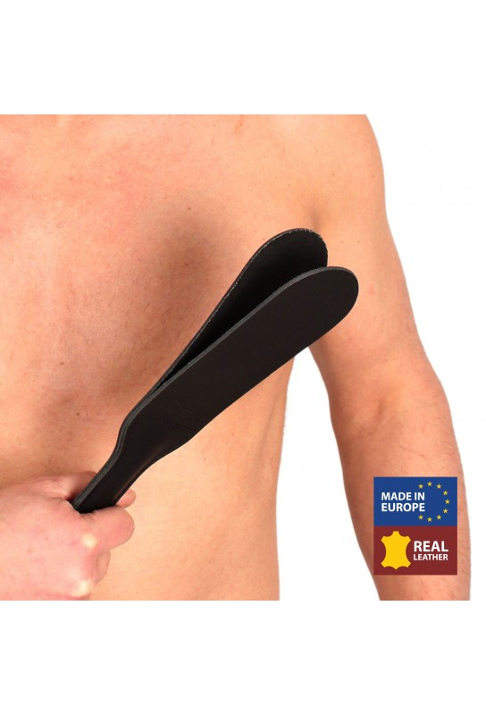 Paddle en cuir double - 31cm X 7cm 