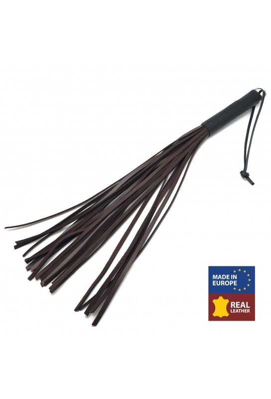 Martinet Lanières en cuir Marron 50cm 