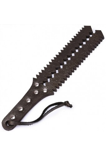 Paddle simili 6 lanières Sawtooth 35cm 