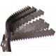 Paddle simili 6 lanières Sawtooth 35cm 