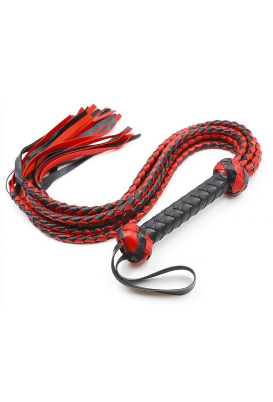 Martinet long Tigress 78cm Noir-Rouge 