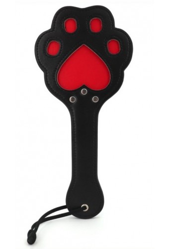 Paddle Patte 28 x 13cm Noir-Rouge 