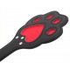 Paddle Patte 28 x 13cm Noir-Rouge 
