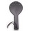 Paddle avec pointes métal 30 x 15cm Noir