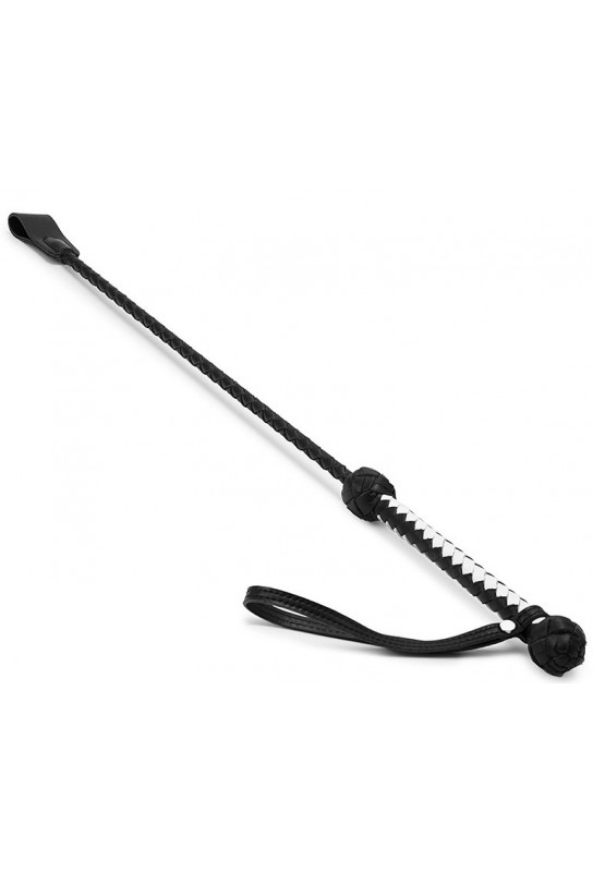 Cravache en Cuir Woveny 64cm 