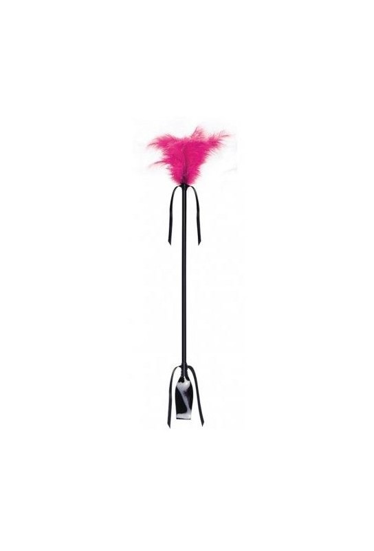 Cravache et Plumeau Secret Touch 50cm Fuchsia 