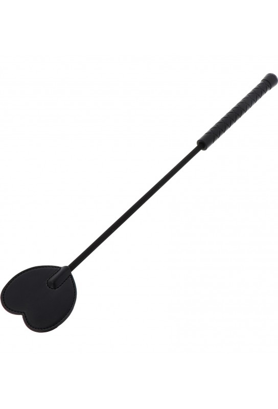Cravache Black Heart 44cm Noir 