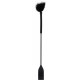 Cravache et Plumeau Tick Whip 56cm Noir 