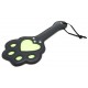 Paddle Patte 28 x 13cm Noir-Vert 