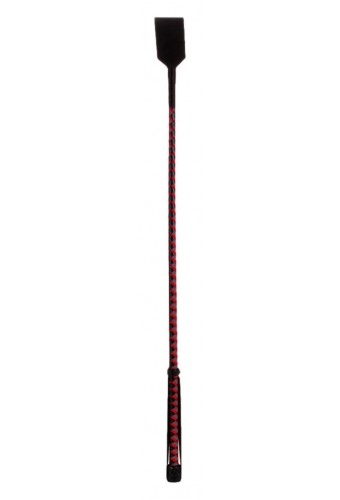 Cravache Nub Neon 72cm Noir-Rouge 