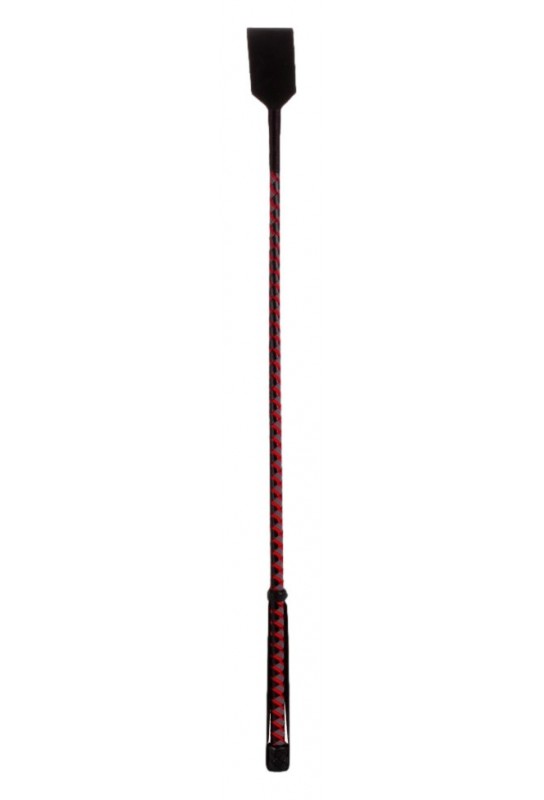 Cravache Nub Neon 72cm Noir-Rouge 