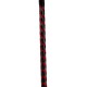 Cravache Nub Neon 72cm Noir-Rouge 