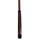 Cravache Nub Neon 72cm Noir-Rouge 